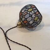 Vintage ball hanging lamp