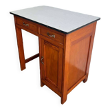 Vintage mini desk with formica top / side table