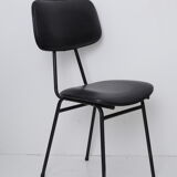 Black skai chair