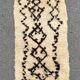 Carpet berbere beni ouarain modern 105x210 cm