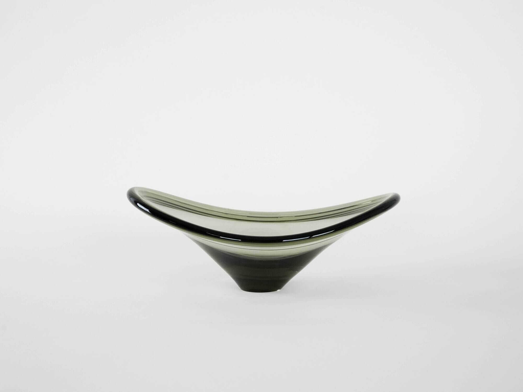 Selandia platter, Danish design, 1950s, manufacturer: Holmegaard, designer: