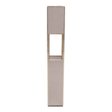 Floor lamp Pedestal Bronze Mirror Hollywood Regency 1970s