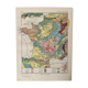 Old geological France map from 1921