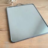 Vintage barber mirror 29 x 24 cm