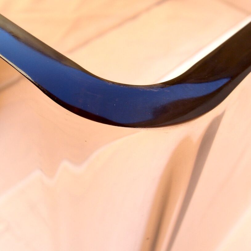 Plexiglas design rolling coffee table