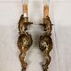 Paire d' appliques en bronze