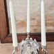 Silver-plated flower holder, vase, centrepiece.