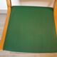 Scandinavian chair vintage beech and green vinyl