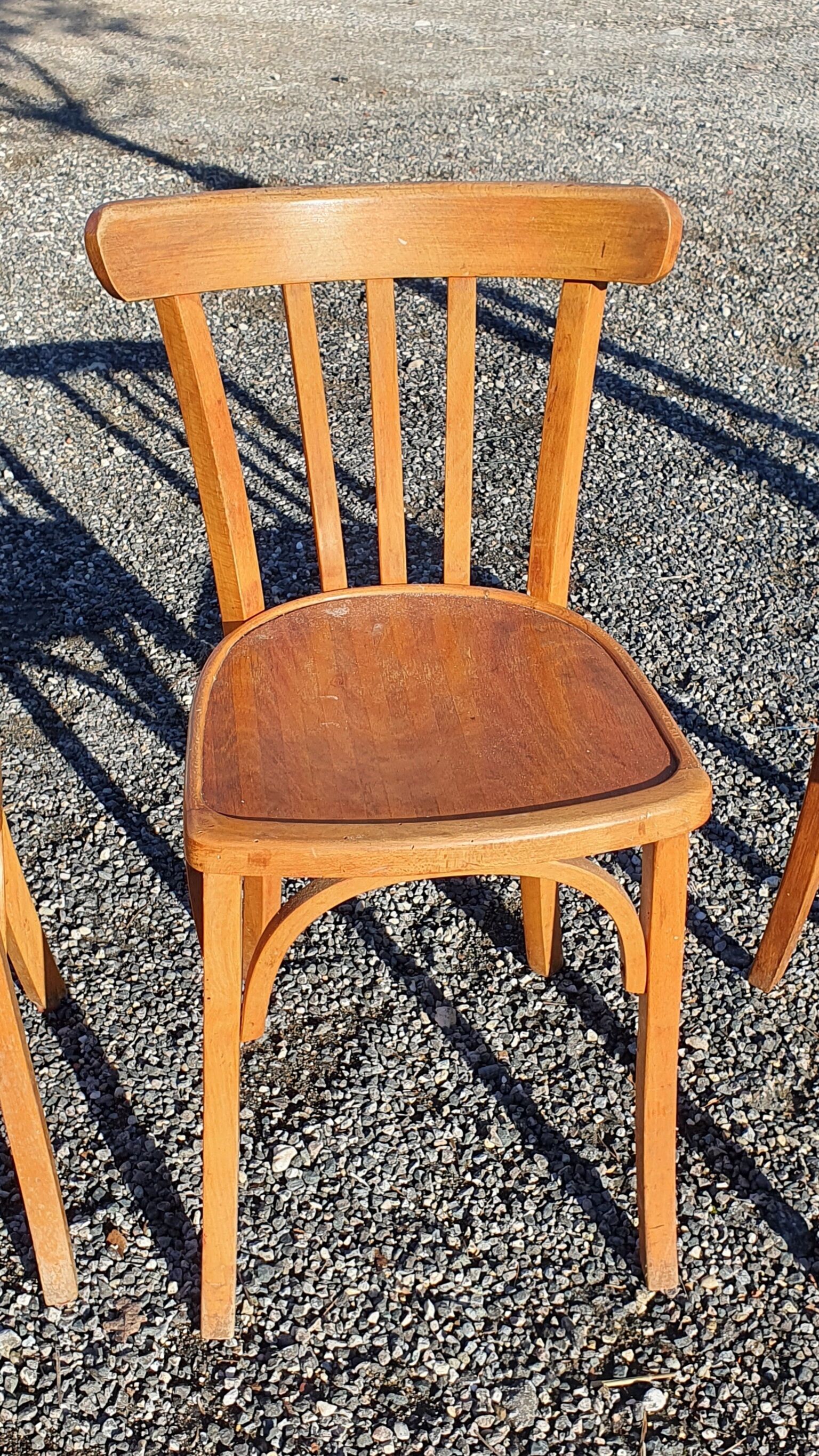 Set of 3 bistro chairs