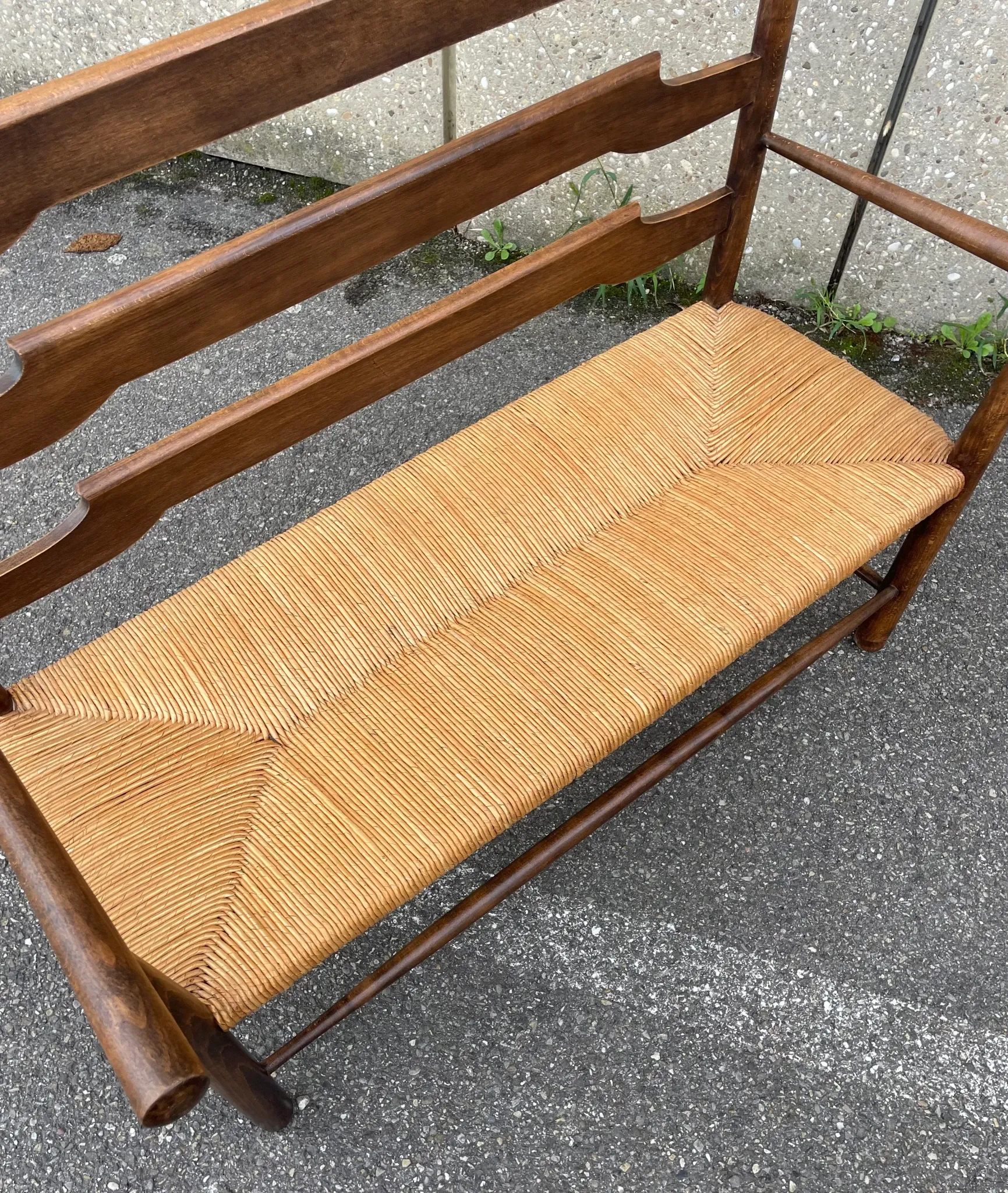 Banquette artisanale de style provençal