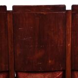 Velvet theater seat folding