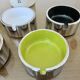 Isamu Kenmochi, 5 stackable ashtrays, new, in original box, 1970