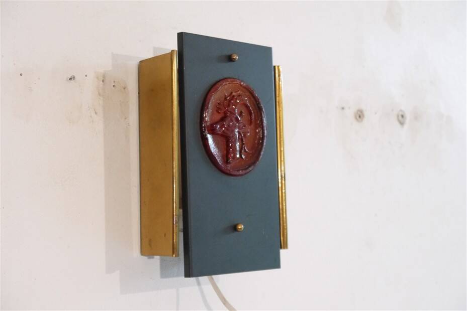 Swedish wall light by Erik Hoglund 1970