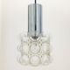 Bubble glass pendant By Helena Tynell For Limburg, Germany, 1960s