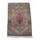 Hand-knotted rug with patterns – 232x139cm