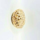 Pair of Large Mid-Century Bubble Glass Ceiling Lights by H. Tynell, 1960s