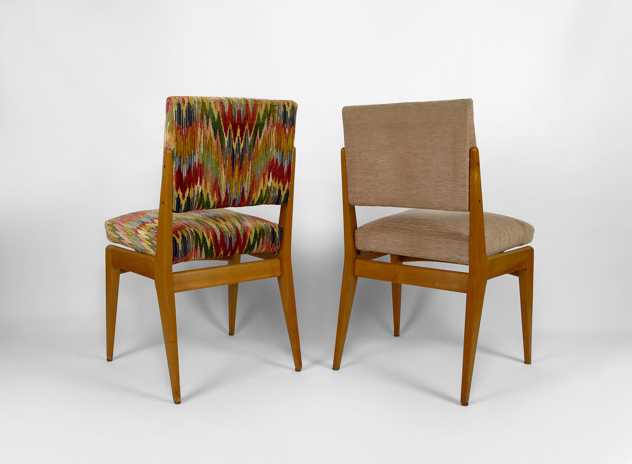 Pair of chairs Mid-Century Modern, France, circa 1950