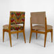 Pair of chairs Mid-Century Modern, France, circa 1950