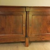 Very Empire half-column XIX century low sideboard