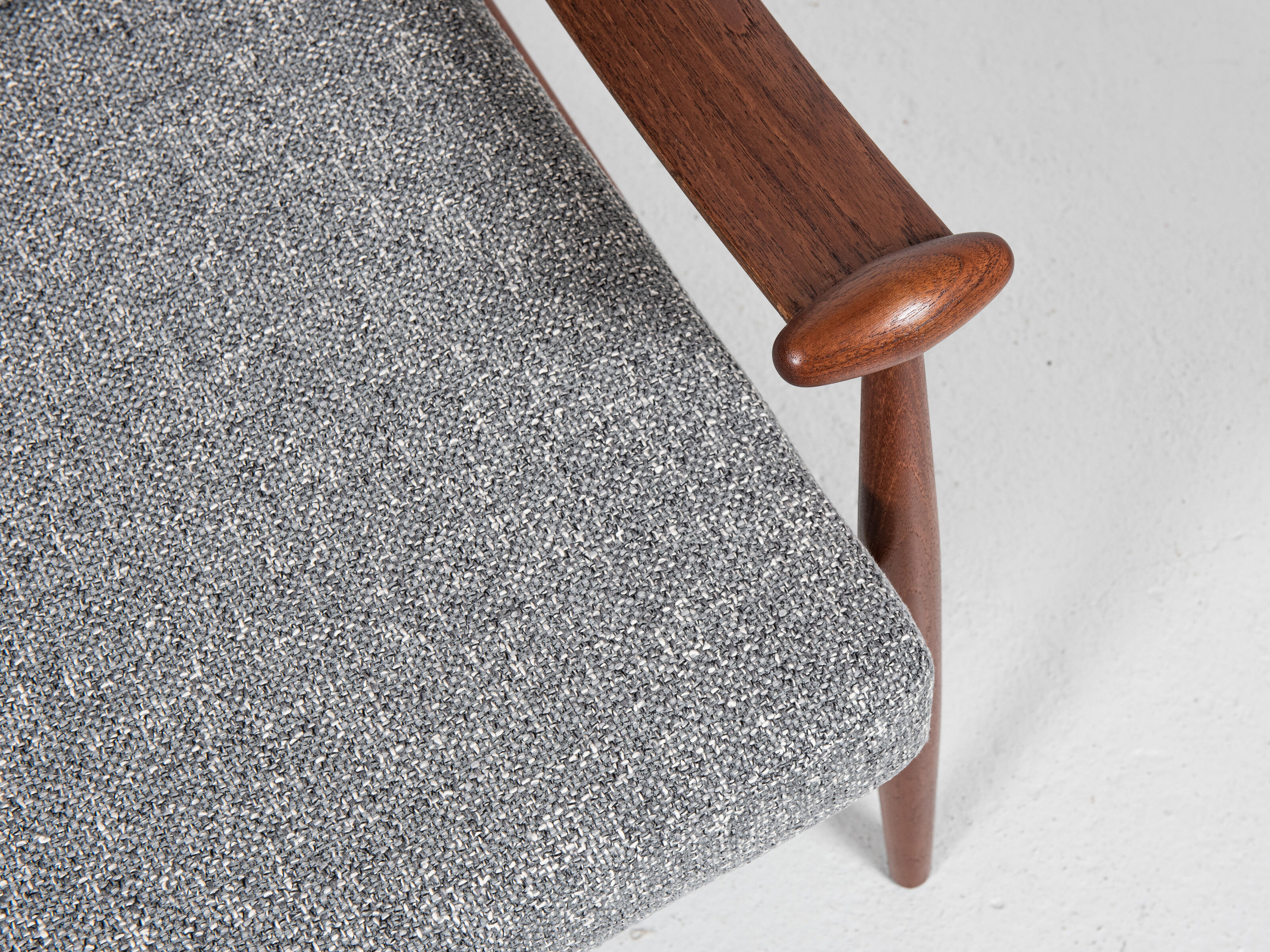 Midcentury Danish Spade Chair in teak by Finn Juhl for France & Søn 1960s