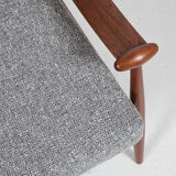 Midcentury Danish Spade Chair in teak by Finn Juhl for France & Søn 1960s