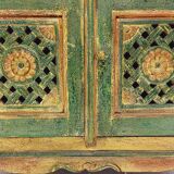 Indian Antique Cabinet with Carvings