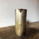Vintage carafe, brass metal carafe, pitcher, flower pot, kitchen, decoration