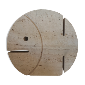 Fish in Italian design travertine Fratelli Mannelli