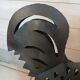 Wrought iron table lamp/rooster