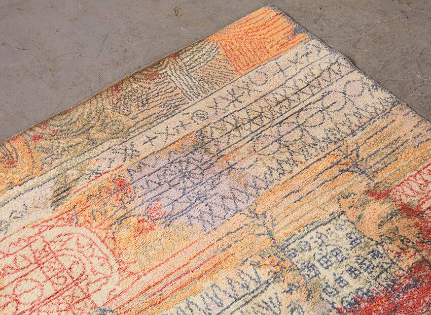 Artist Rug after after Pail Klee for Ege Axminster Denmark 1980s