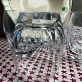 Set of 5 crystal cups