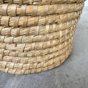 Rattan basket 1970, Italy
