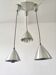 Suspension cascade three lights design 70s
