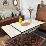 Table formica pieds eiffel avec rallonge