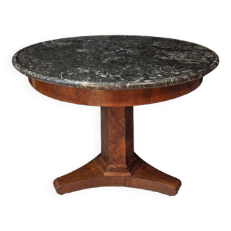 Empire mahogany tripod pedestal table