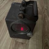 Vintage SNCF railway lamp