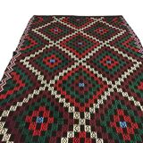 Geometric Turkish Kilim Rug