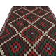 Tapis Kilim turc géométrique