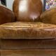 Fauteuil club cuir
