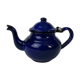 Blue metal coffee maker