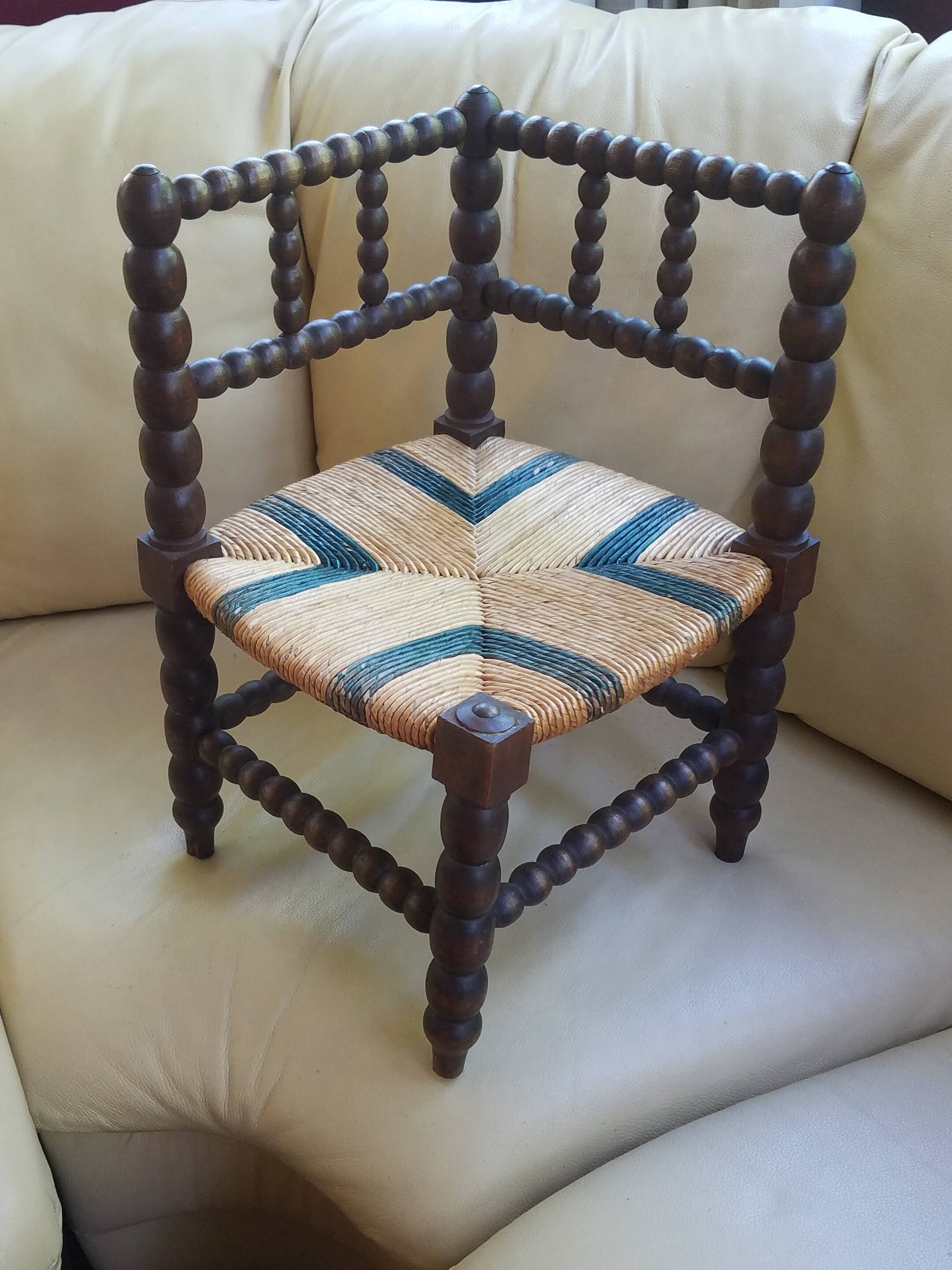 Small corner armchair