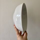 Vintage porcelain salad bowl - bird and flower decorations