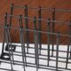 Corner wall shelf Tomado in teak wood