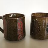 Stoneware cups