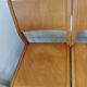 Set of 10 vintage theater chairs compass feet