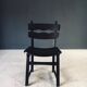 Brutalist dining chairs by Dittmann for Awa Radbound, Netherlands, 1970s, set of 6.