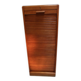 Vintage filing cabinet with roller shutter