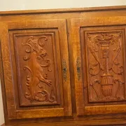 Superb carved oak buffet – Neo-Renaissance style – Exceptional decor