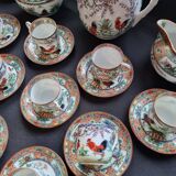 Exclusive vintage treasure: 26-piece Macau porcelain coffee service