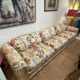 Vintage fabric sofa by Maison Pierre Frey
